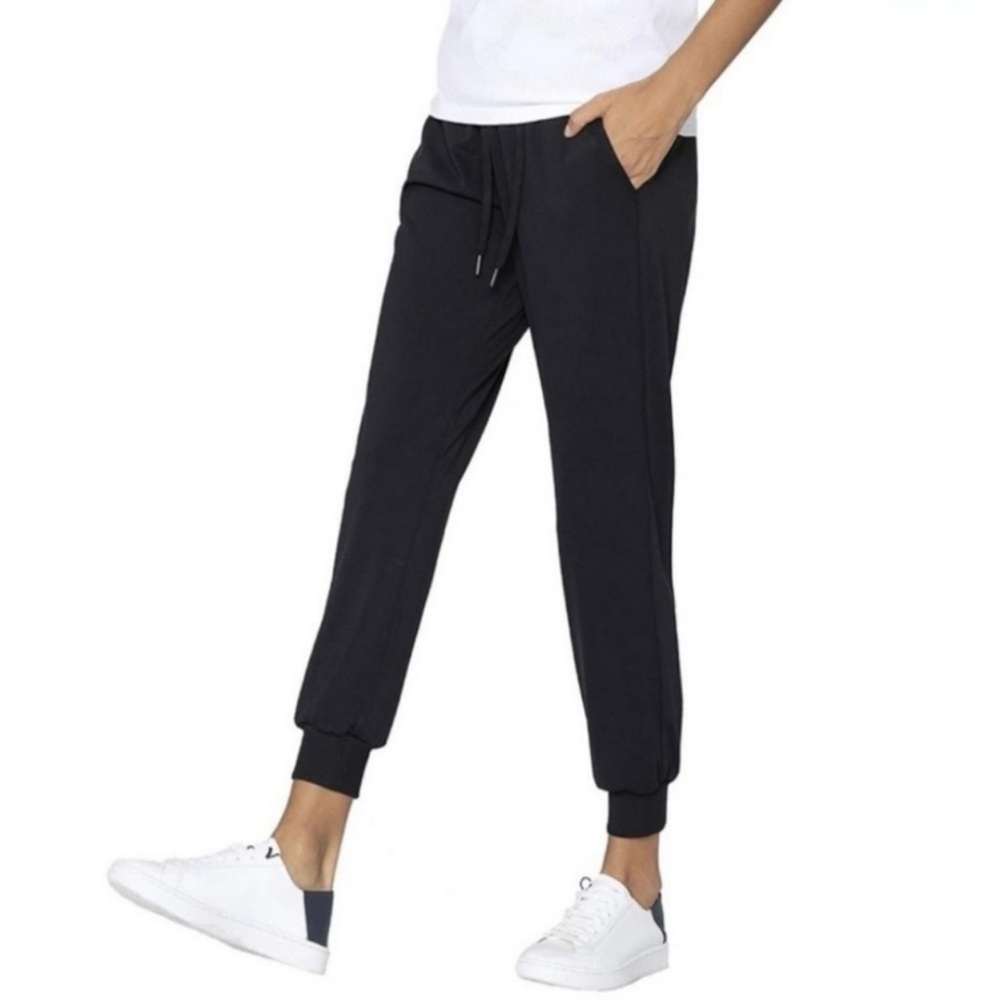 Ajisai Black Drawstring Jogger Pants Women's XXL NEW